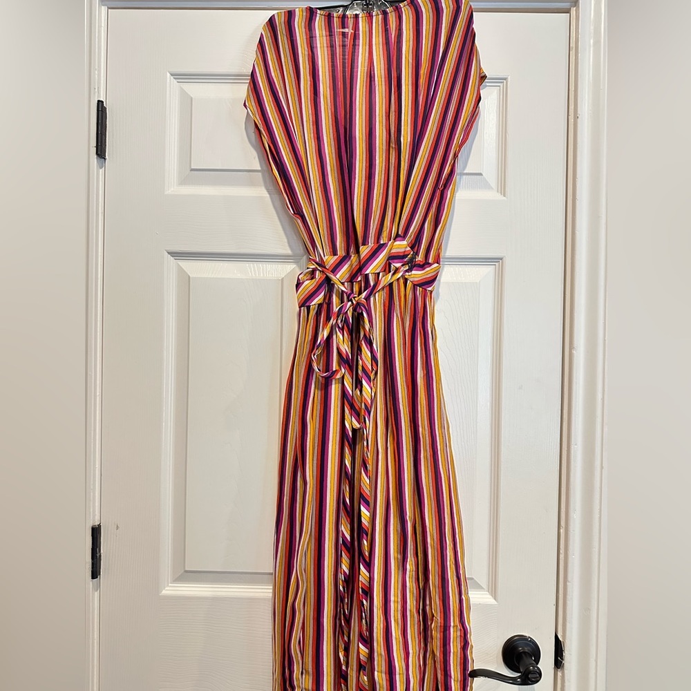 TRINA TURK Striped California Dreaming Chiapas Wrap Dress - Picture 5 of 6